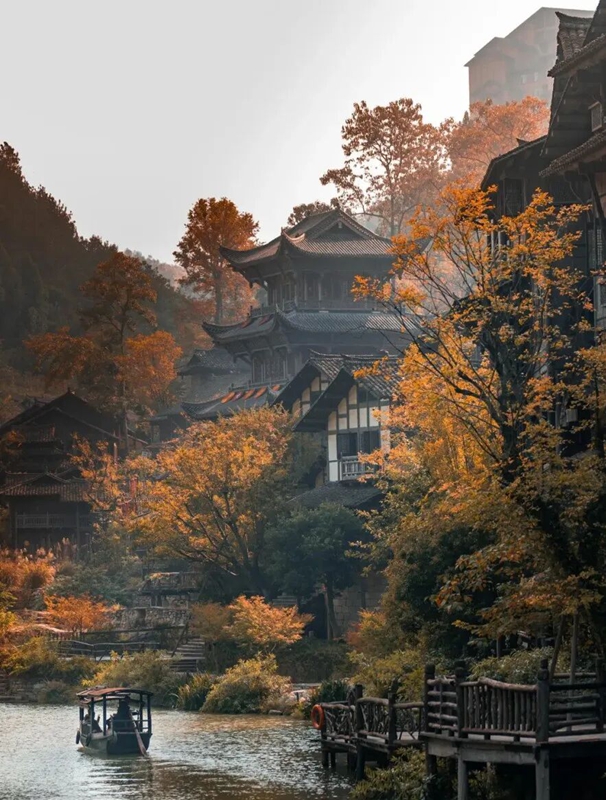 1 、冬日的烏江寨一角。.jpg