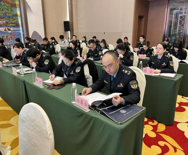 评查活动现场。