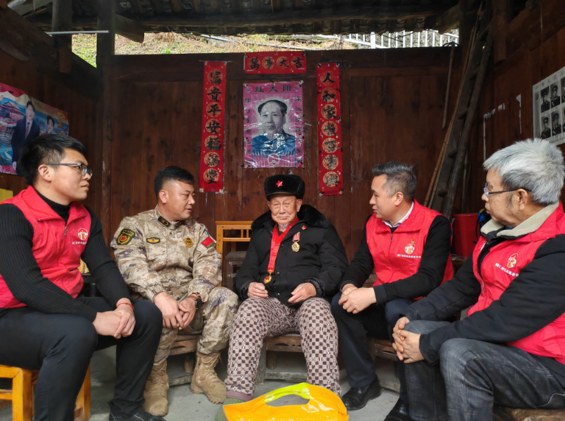 志願服務現場。