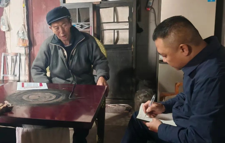 走訪。