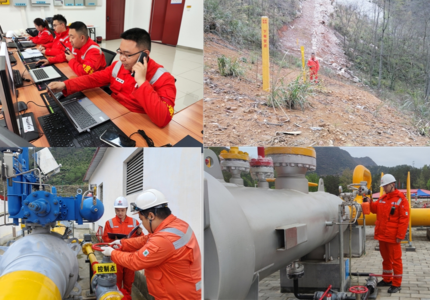 1.进气调试工作现场