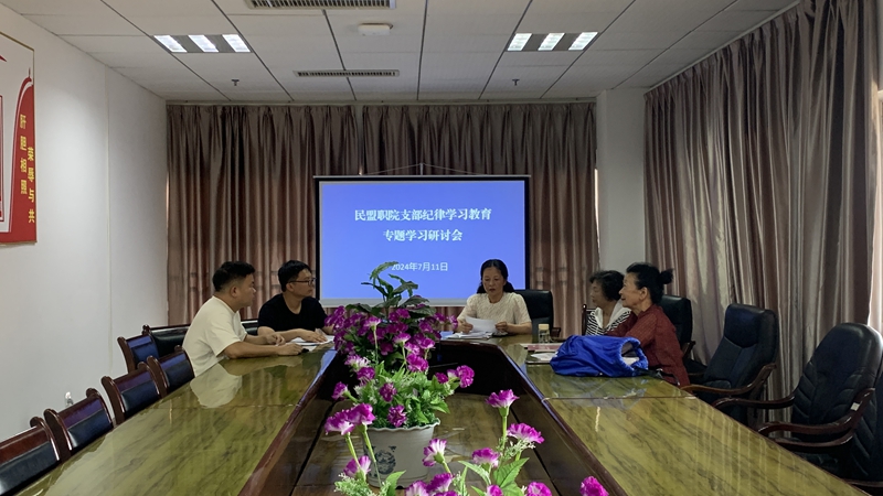 民盟职院支部在“统战之家”开展专题学习研讨。.jpg