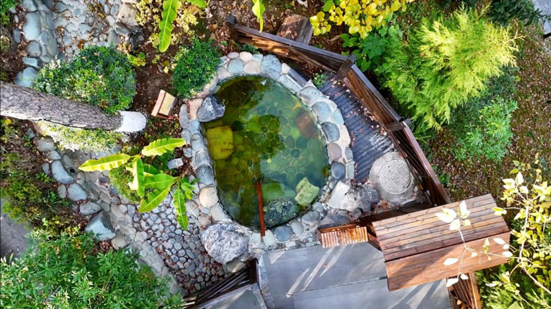 石阡縣佛頂山溫泉小鎮。