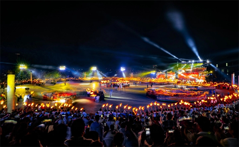 海坪火把節。姚詠 攝