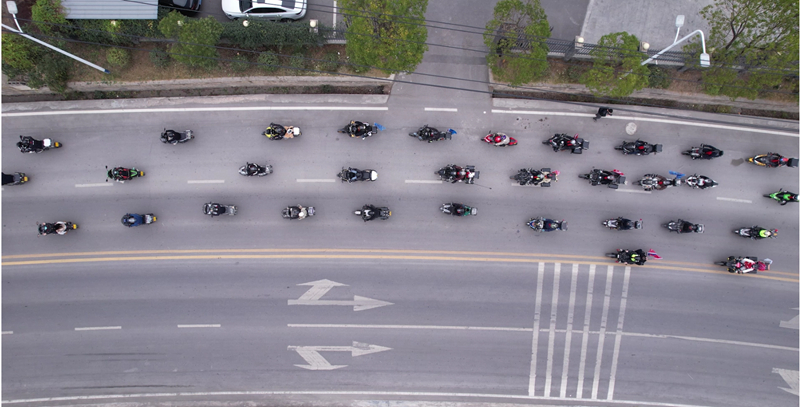 三百車友聚貴州印江機車文化燃爆梵淨山西線。