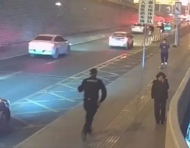 救援现场。