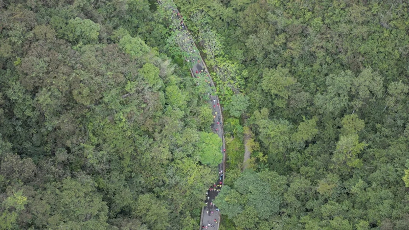 “赛动黔景·徒旅贵州”2025云台山徒步赛即将启幕。