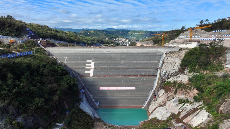 藻渡水库工程。