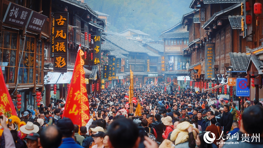 2025黎平侗年活动现场。人民网记者 涂敏摄
