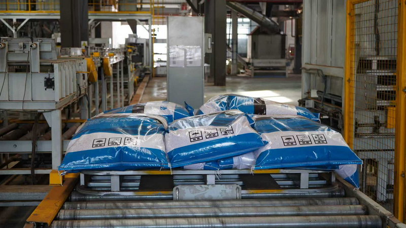 路德生物環保技術（金沙）有限公司生產的優質生物飼料。陳昱攝