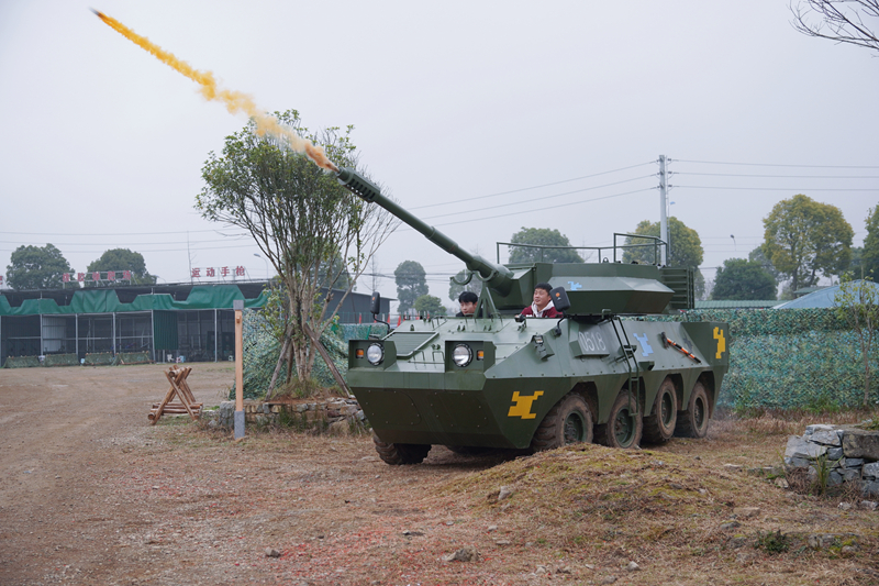 安顺首家标准化国防教育实训基地硬核圈粉。