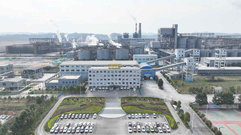 贵州清镇经开区俯瞰图。