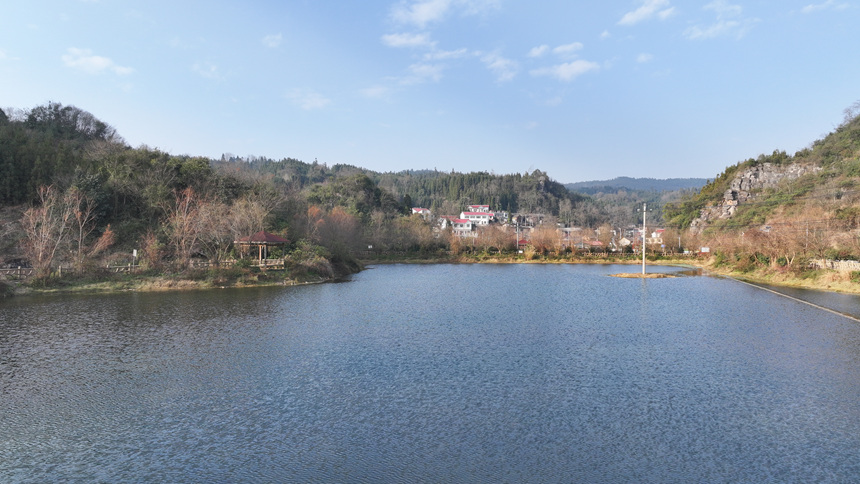 污水管網項目建成投用  繪就和美鄉村新圖景。