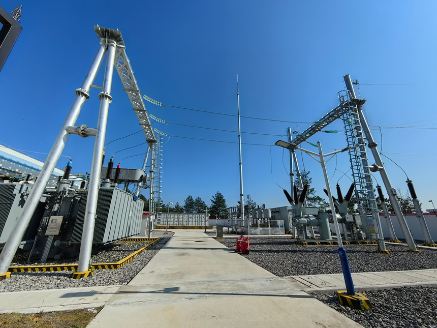 坪地場鄉董家山風電場。