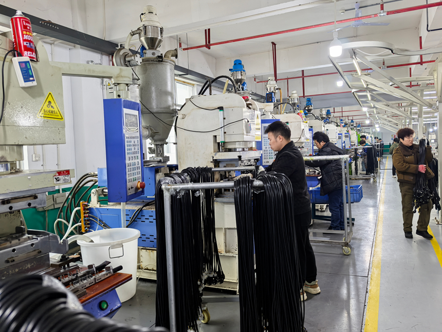 生产车间。王方摄