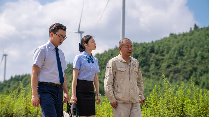 調研。郵儲銀行貴州省分行供圖