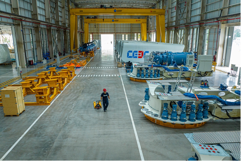 2 圖為工行銅仁分行支持的運達風電項目。