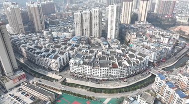 水清岸綠文脈興 鬆桃南門河蝶變城市新地標