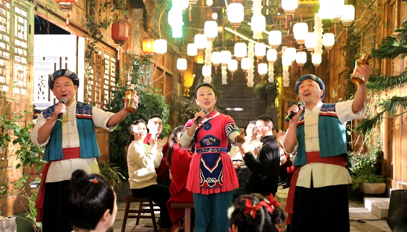黔北祝酒歌。陈桂良摄