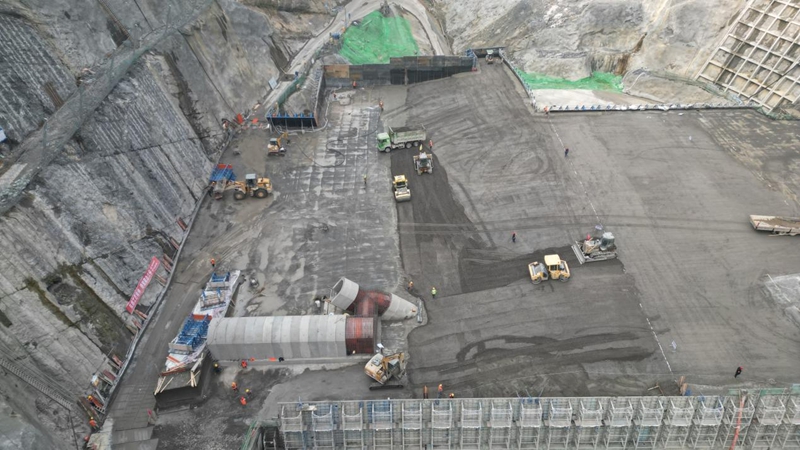 贵州花滩子水库工程建设正有序推进(1)