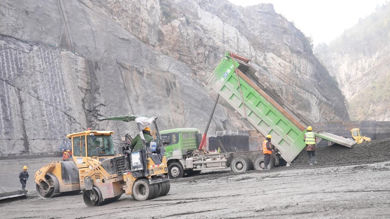 贵州花滩子水库工程建设正有序推进(3)