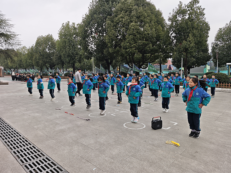 仁怀市盐津第二小学 AI 智慧操场。