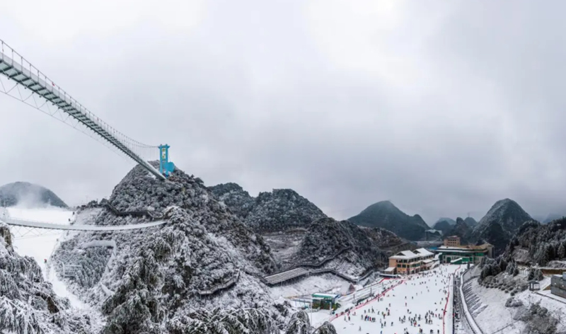 梅花山滑雪場。