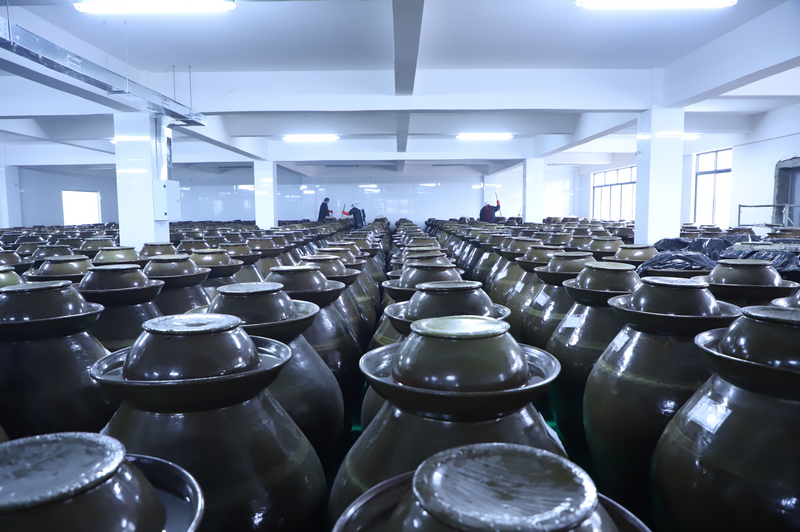 貴州玉夢食品(集團)有限公司發酵車間大景。楊序成攝