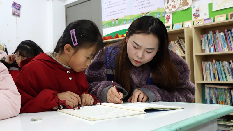 鄢家山社區“兒童之家”。