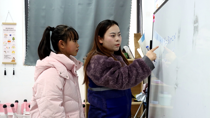 鄢家山社區“兒童之家”。