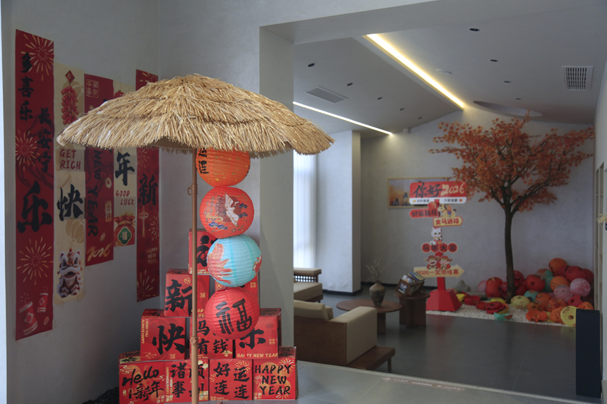 民宿酒店建設穩步推進。