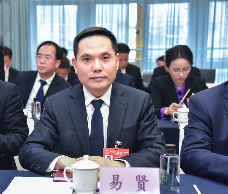 貴州省人大代表易賢參加2026貴州省兩會。受訪者供圖.jpg