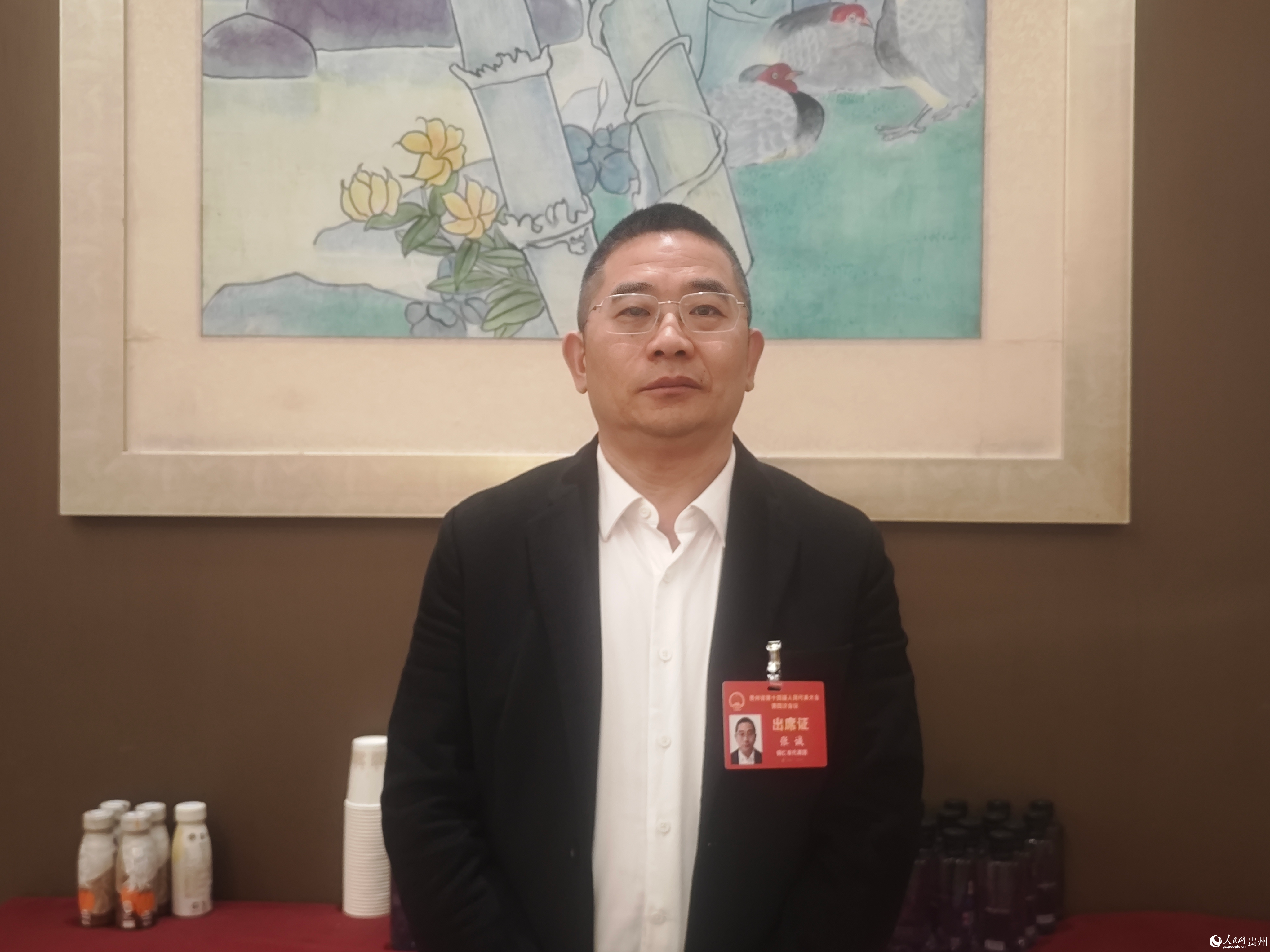 張誠代表。人民網 黃小桃攝