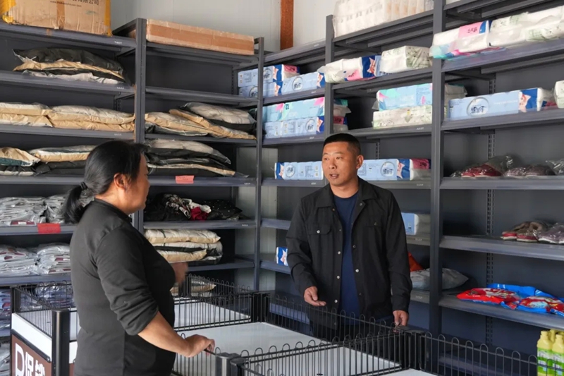 鸚鵡溪鎮翟家壩村積分超市(思南縣融媒體中心 供圖).jpg
