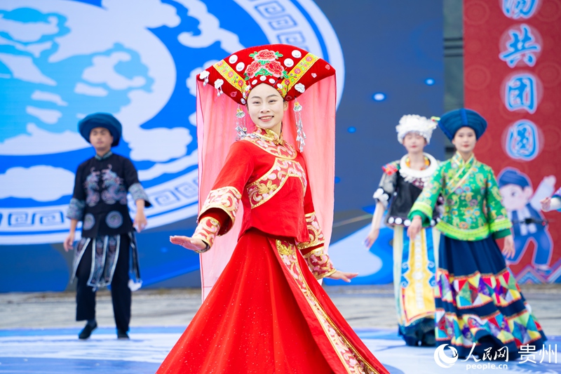 福泉仙桥2026年刨汤文化节。人民网 阳茜摄