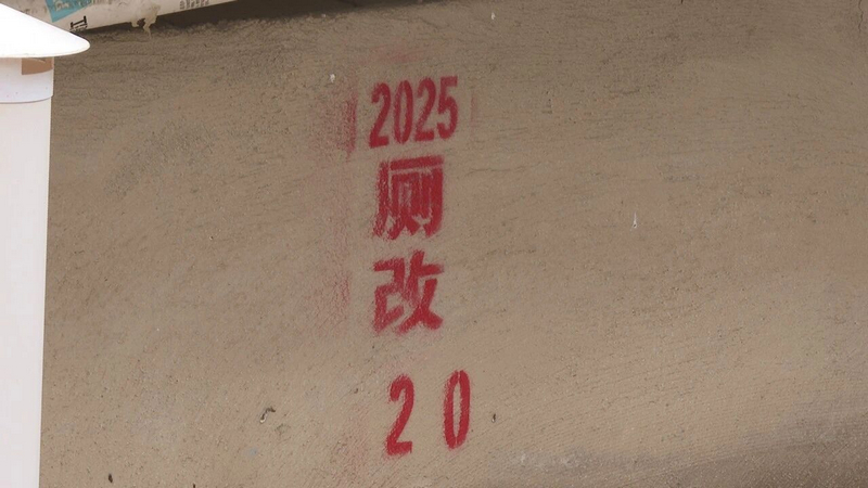 2025年改厕工程落地见效。