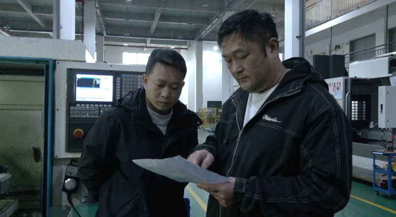 貴州翼晟航空機械有限公司的生產車間。