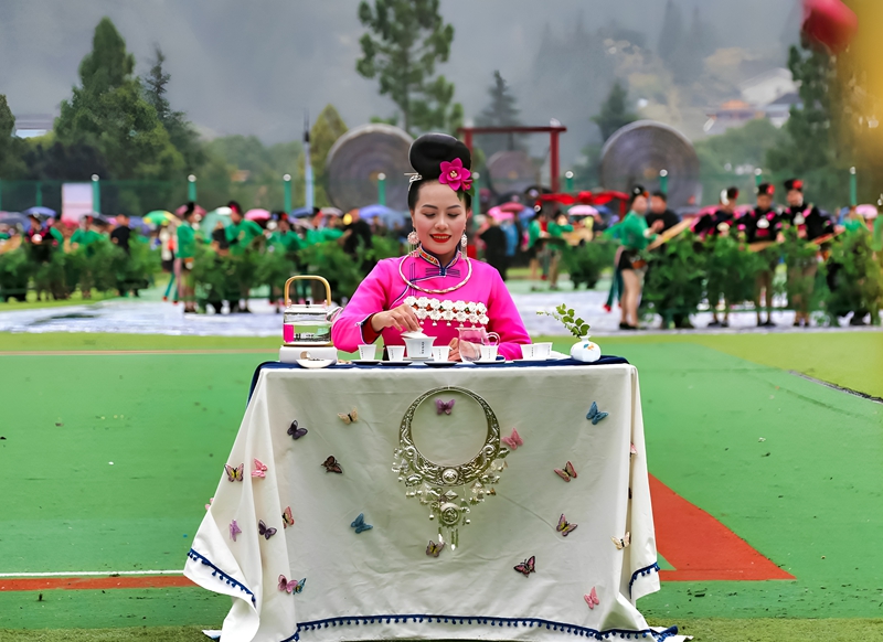 茶艺表演三等奖。