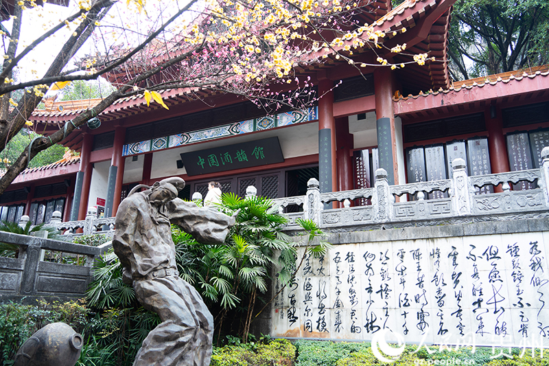 中国酒文化城一隅。人民网 阳茜摄