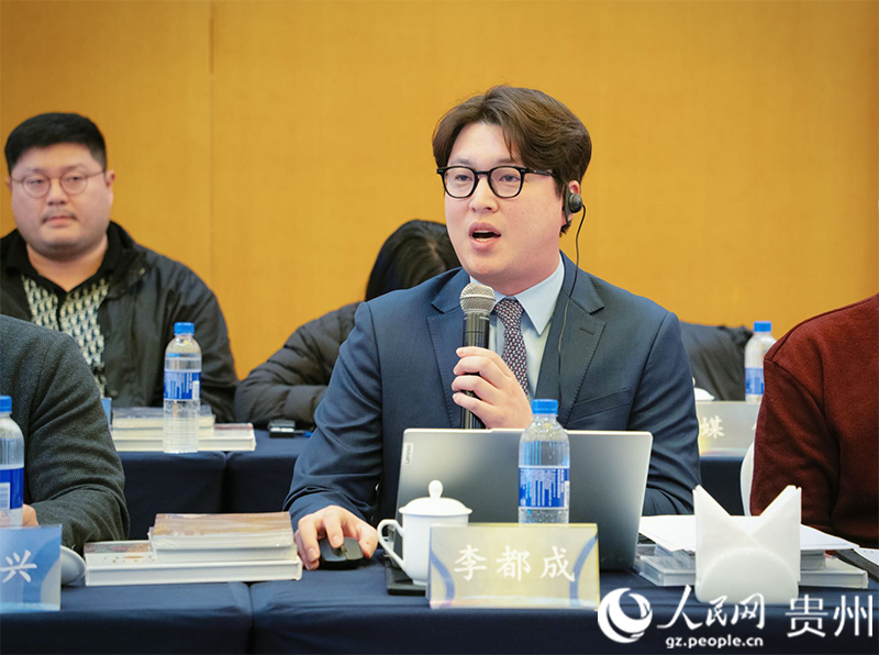 “一路黔行・爽居畅游”共创分享交流会。人民网 阳茜摄