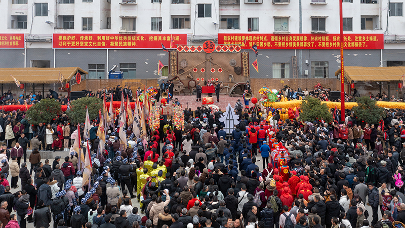 在“尋味石固•品味鄉愁”暨首屆鄉廚大賽現場。(楊坤攝)