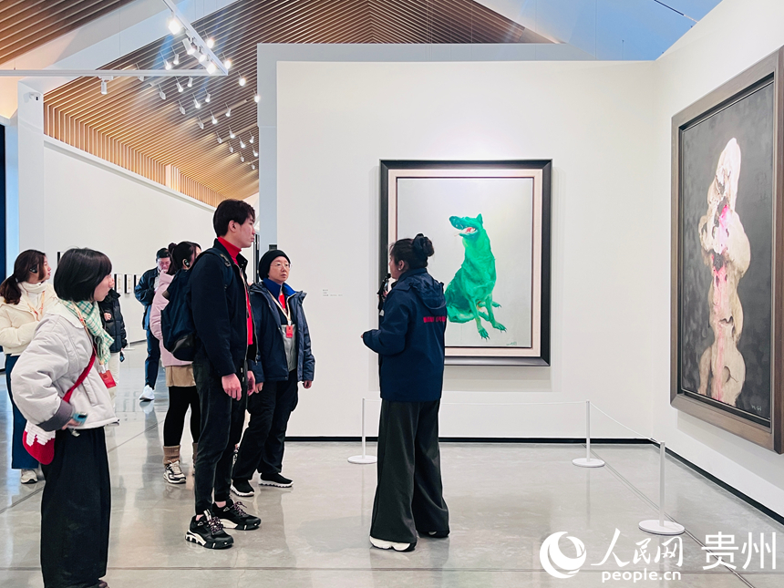 酒庄藏在藝術中心。人民網記者 陳潔泉攝