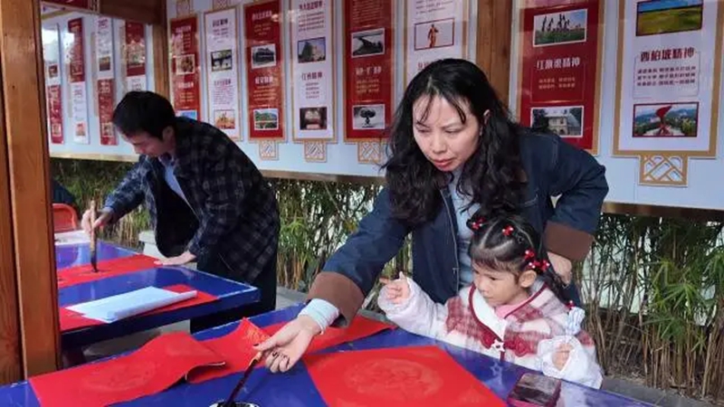活動現場。