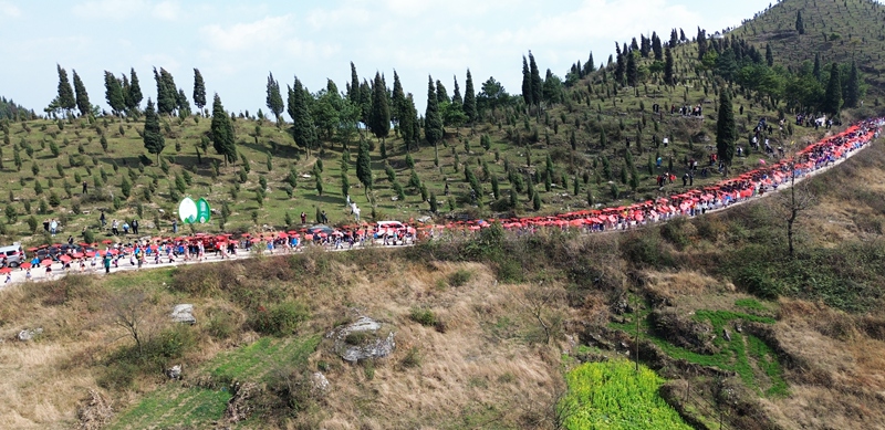 活动现场。熊军万摄