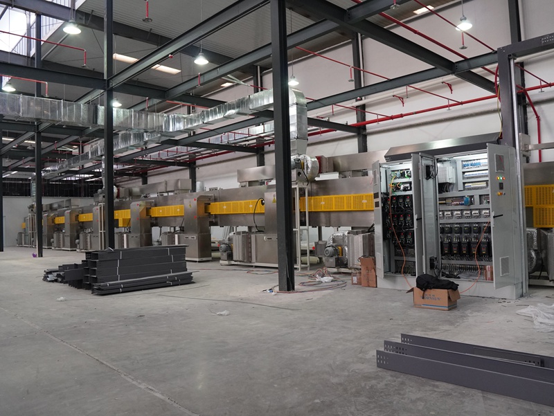 兆科新能源生产线