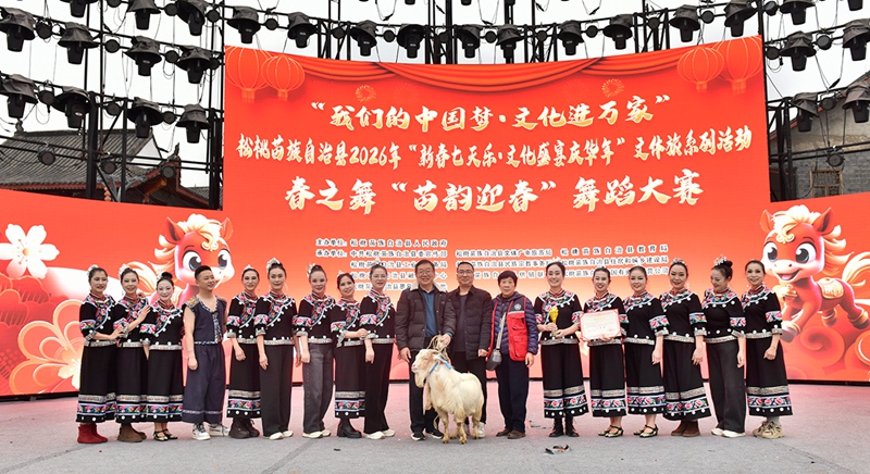 贵州松桃：春之舞“苗韵迎春”绽放精彩(图5)