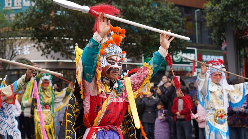 7 太平花灯表演