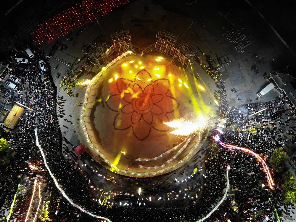 1 图为舞龙现场