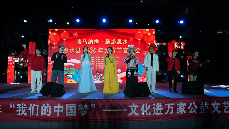 精彩的文藝演出。