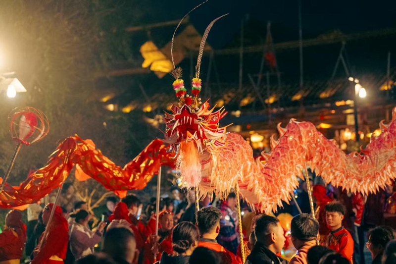 368條祥龍共舞，勾勒遵義最濃年味。